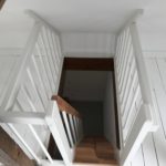 TreppenStore Raumspartreppe | geschweifte Stufen | mit Podest ab 2.650,- Raumspartreppe 5