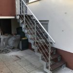 TreppenStore DOLLE Gardentop | 80 cm und 100 cm breit | Bausatz von 2-15 Stufen Reling einseitig